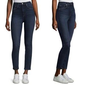 Rag & Bone Justine High-Rise Skinny Jeans in Shirley Wash